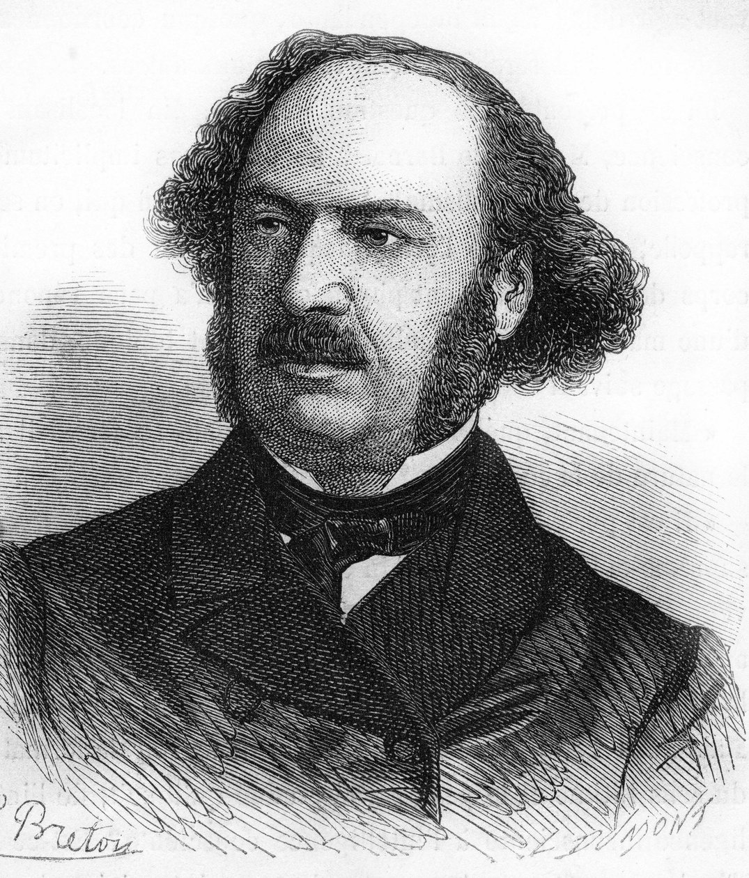 صورة لجول فرانسوا سيمون سويسرا ، المعروف باسم جول سيمون. سياسي فرنسي (1814 إلى 1896). بواسطة فنان غير معروف