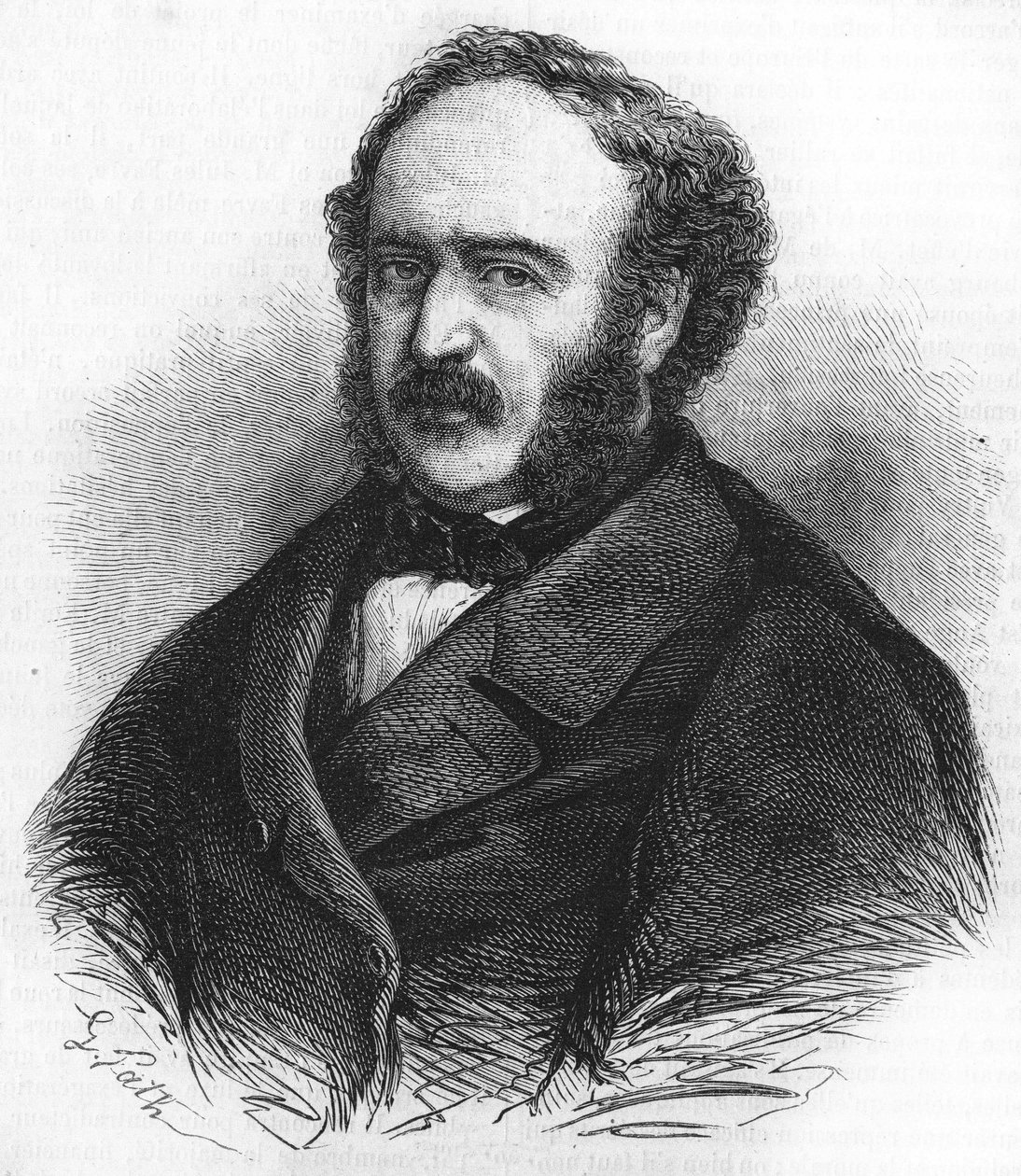 صورة لجول سيمون (1814-1896) ، سياسي فرنسي. بواسطة فنان غير معروف