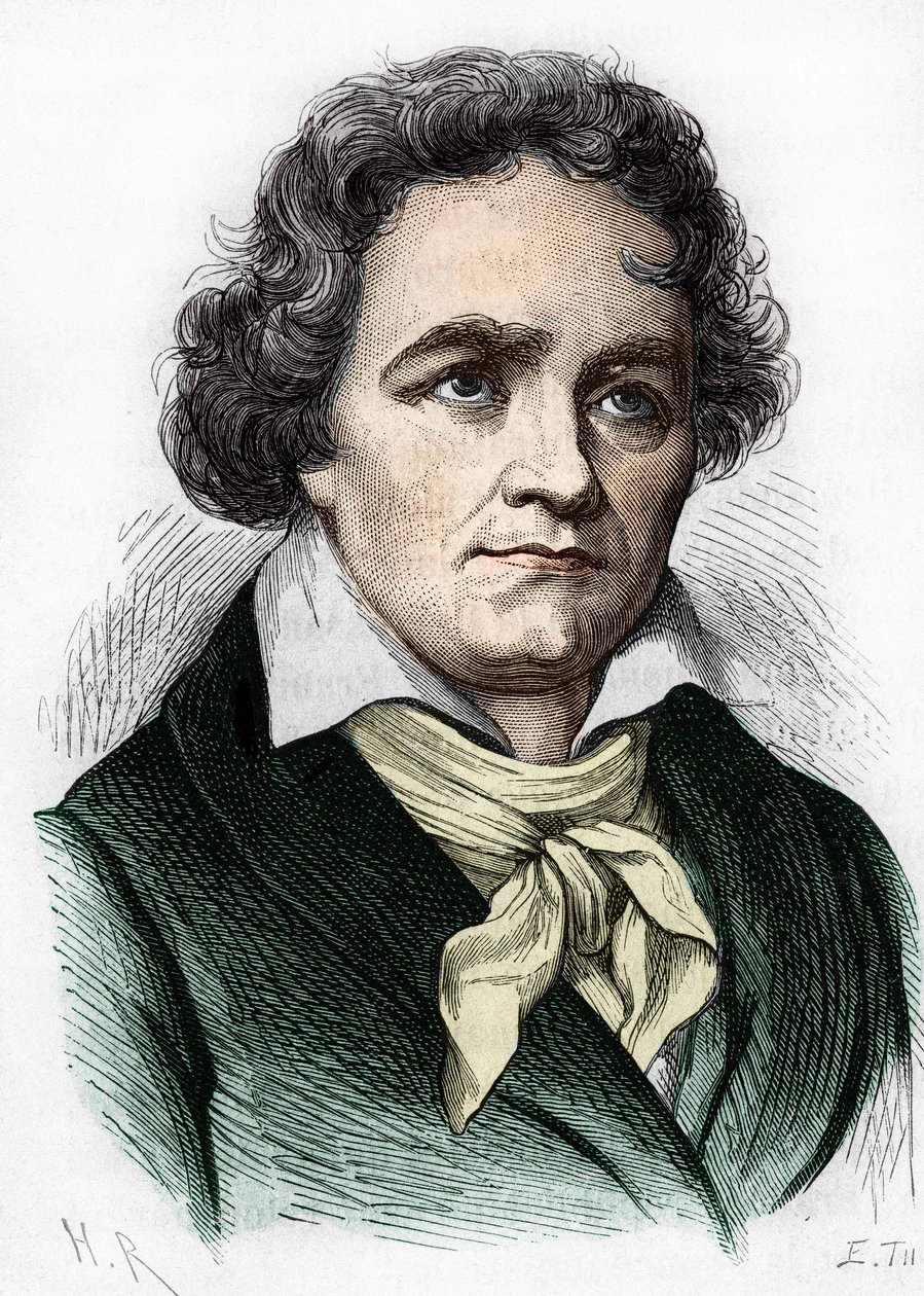 صورة لودفيج فان بيتهوفن. الملحن الألماني (1770-1827). بواسطة فنان غير معروف