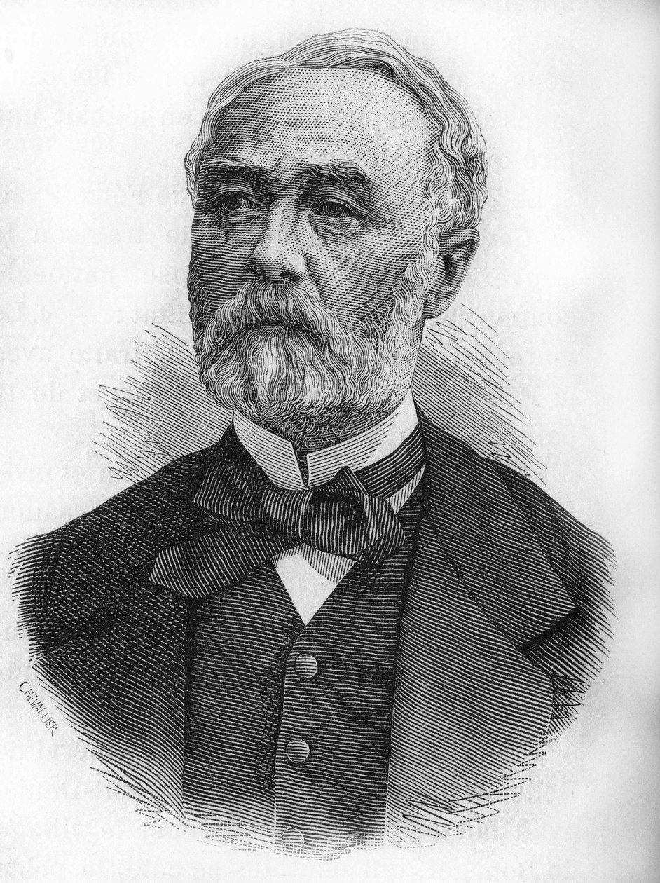 صورة لبيير فريديريك دوريان (1814-1873) ، صناعي وسياسي فرنسي. بواسطة فنان غير معروف