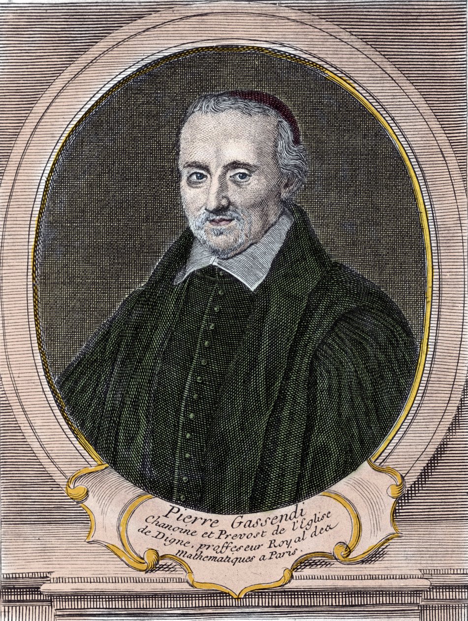 صورة للفيلسوف الفرنسي وعالم الفلك والرياضيات والفيزيائي بيير جاسندي (1592-1655). بواسطة فنان غير معروف