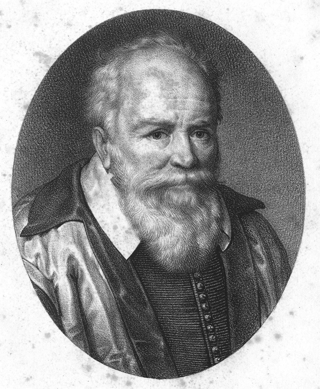 صورة من بيير جانين قال الرئيس جانين قاضي وسياسي فرنسي (1540-1622). بواسطة فنان غير معروف