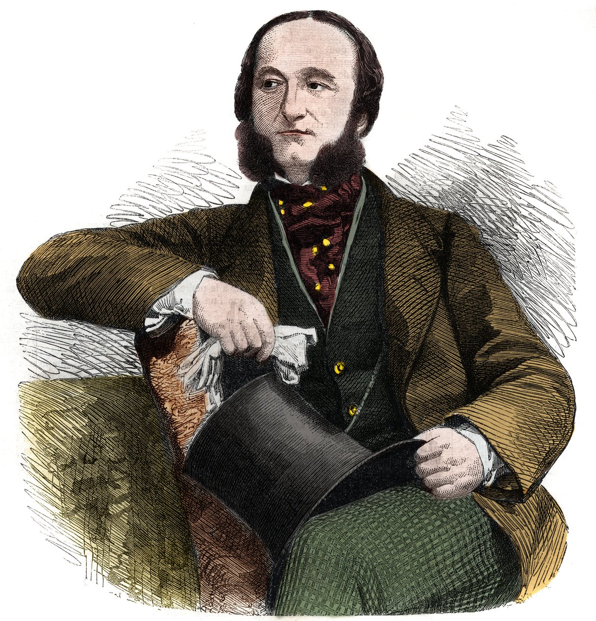 صورة للسياسي والكاتب والرسام الإيطالي ماسيمو دازيجليو (1798-1866). بواسطة فنان غير معروف