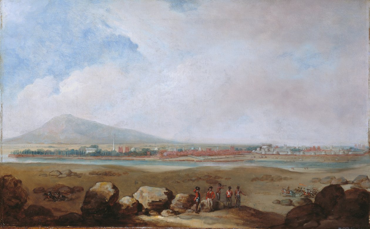 منظر في كثير من الأحيان ، 1791 حوالي بواسطة فنان غير معروف
