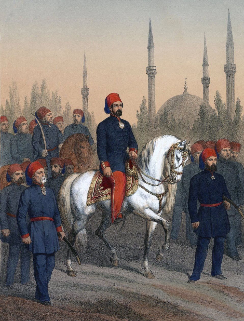عبد المجيد الأول بواسطة فنان غير معروف