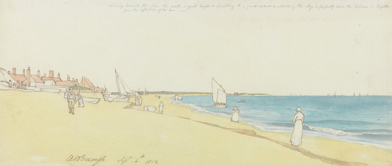 Aldborough ، 4 سبتمبر 1812 بواسطة فنان غير معروف