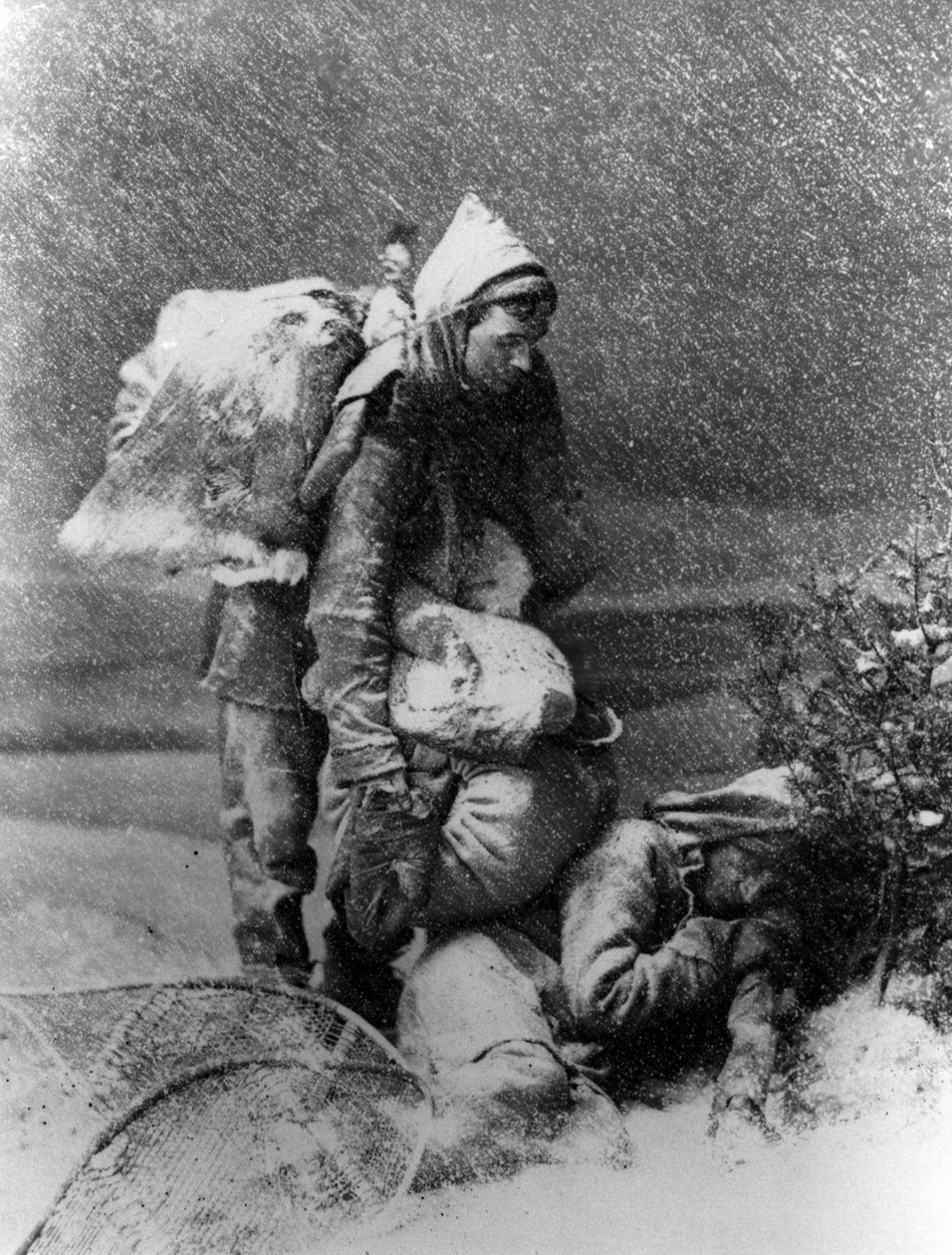 Canada: The life of the trapper, awakening under the snow - BN Montreal. بواسطة فنان غير معروف