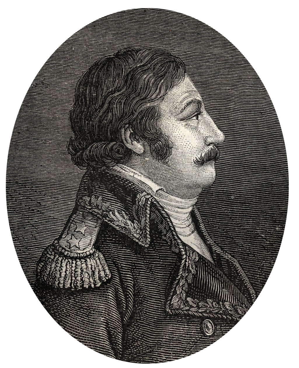 Charles-Francois-Joseph Dugua (Charles Francois Joseph Dugua) (1744 - 1802) اللغة الإنجليزية العامة. بواسطة فنان غير معروف