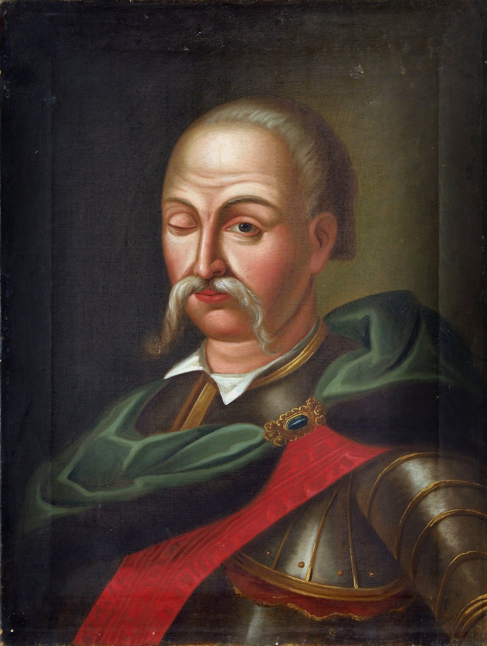 دانيلو أبوستول - صورة لهتمان دانيلو أبوستول (1654-1734) ، مجهول. زيت على قماش بواسطة فنان غير معروف