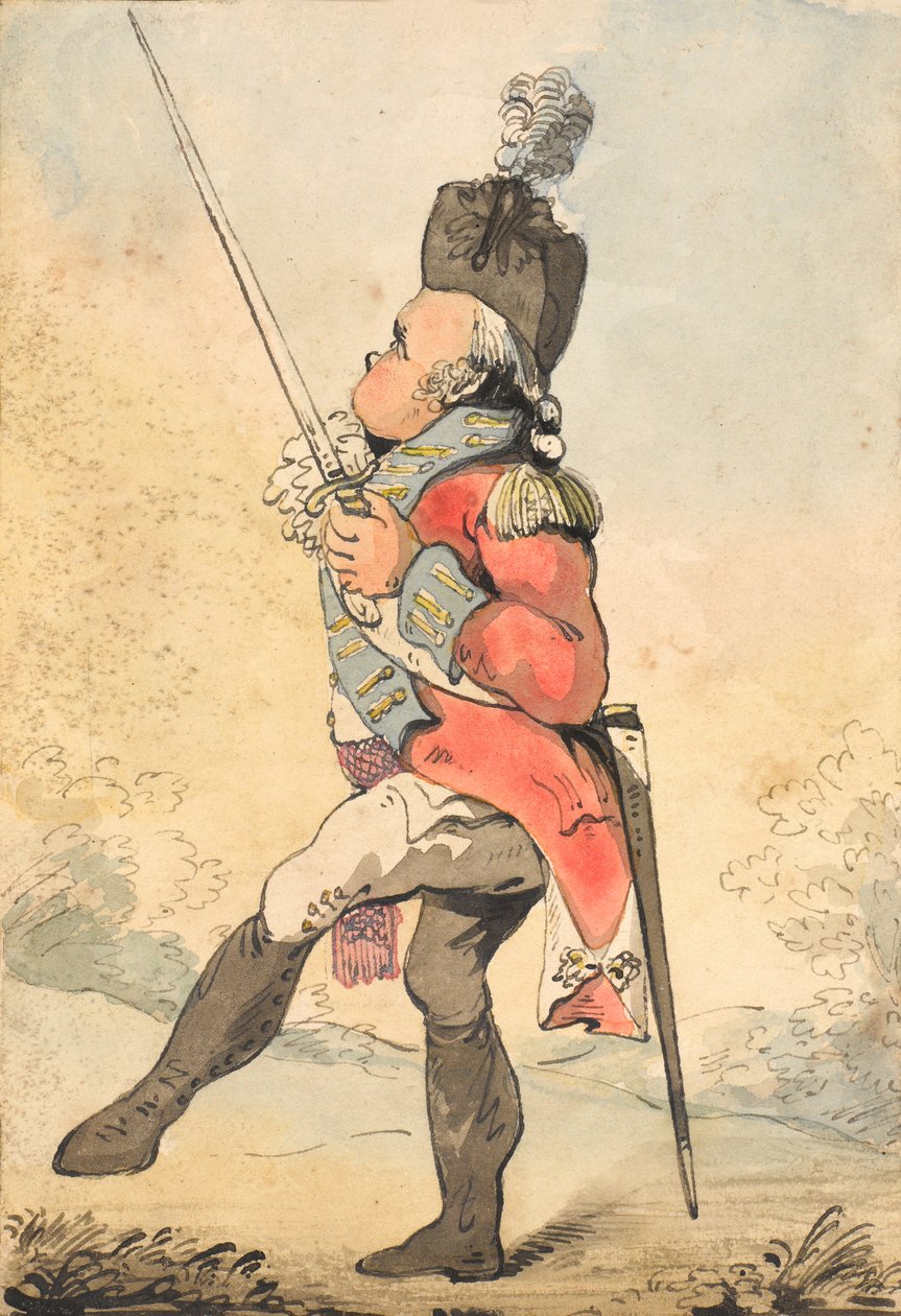 عقيد عندي الآن أم الشيطان فيه ؟، 1796 بواسطة فنان غير معروف