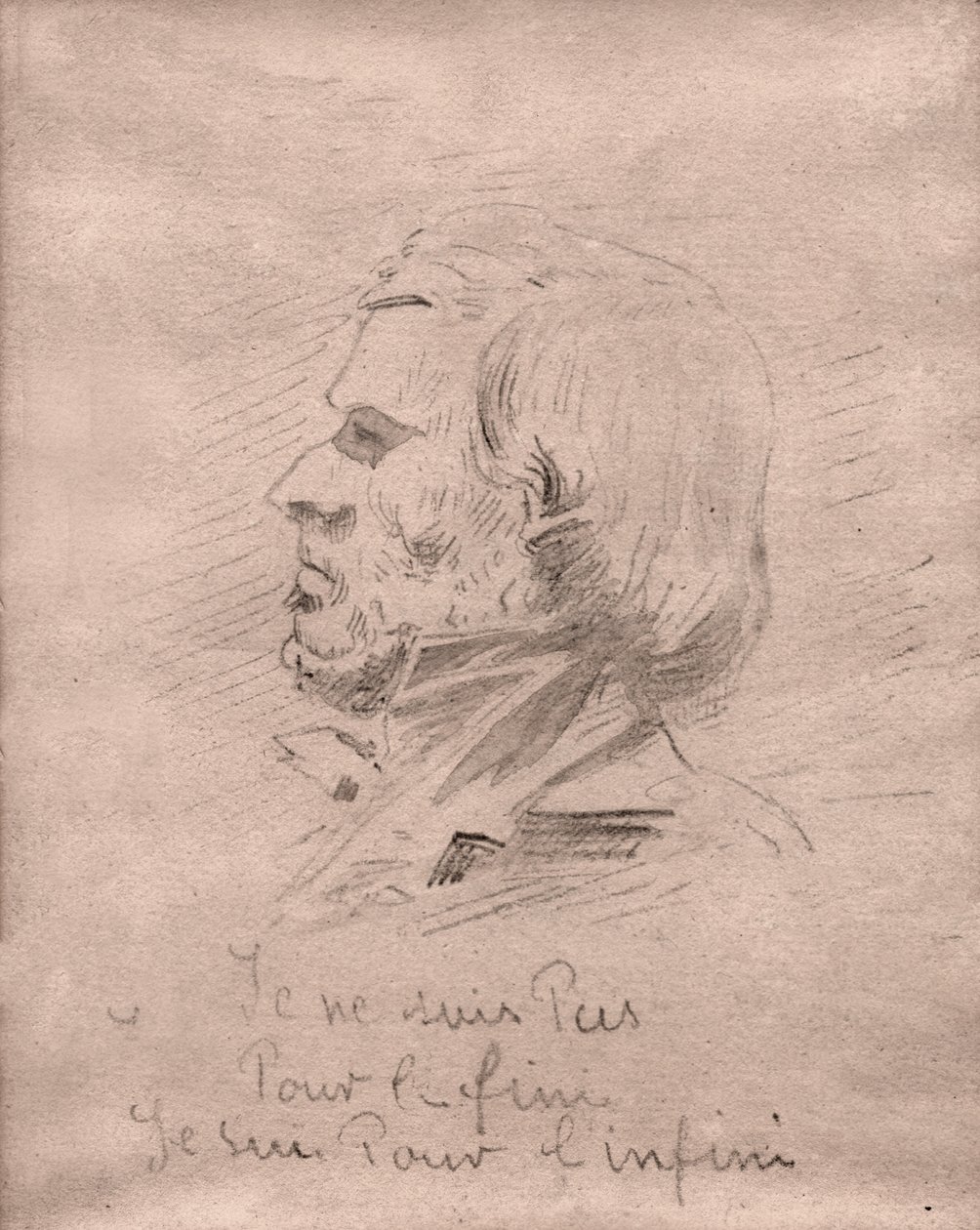 يوجين ديلاكروا. (الرسم ، حوالي ١٨٥٠) بواسطة فنان غير معروف