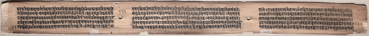 الورقة 115 (الظهر) ، من Gandavyuha-sutra (مخطوطة من المصفوفة العليا) بواسطة فنان غير معروف
