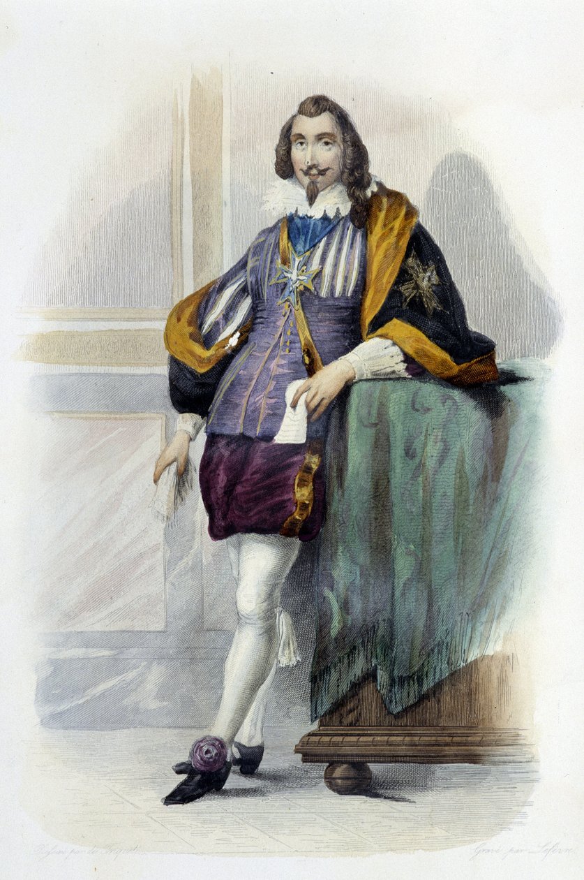Francois de Bassompierre (marechal de Bassompierre) (1579-1646) - in “” Le Plutarque francais”” بواسطة فنان غير معروف