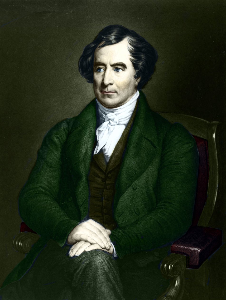 فرانسوا أراغو (1786-1853) ، عالم فلك ، فيزيائي وسياسي فرنسي. بواسطة فنان غير معروف