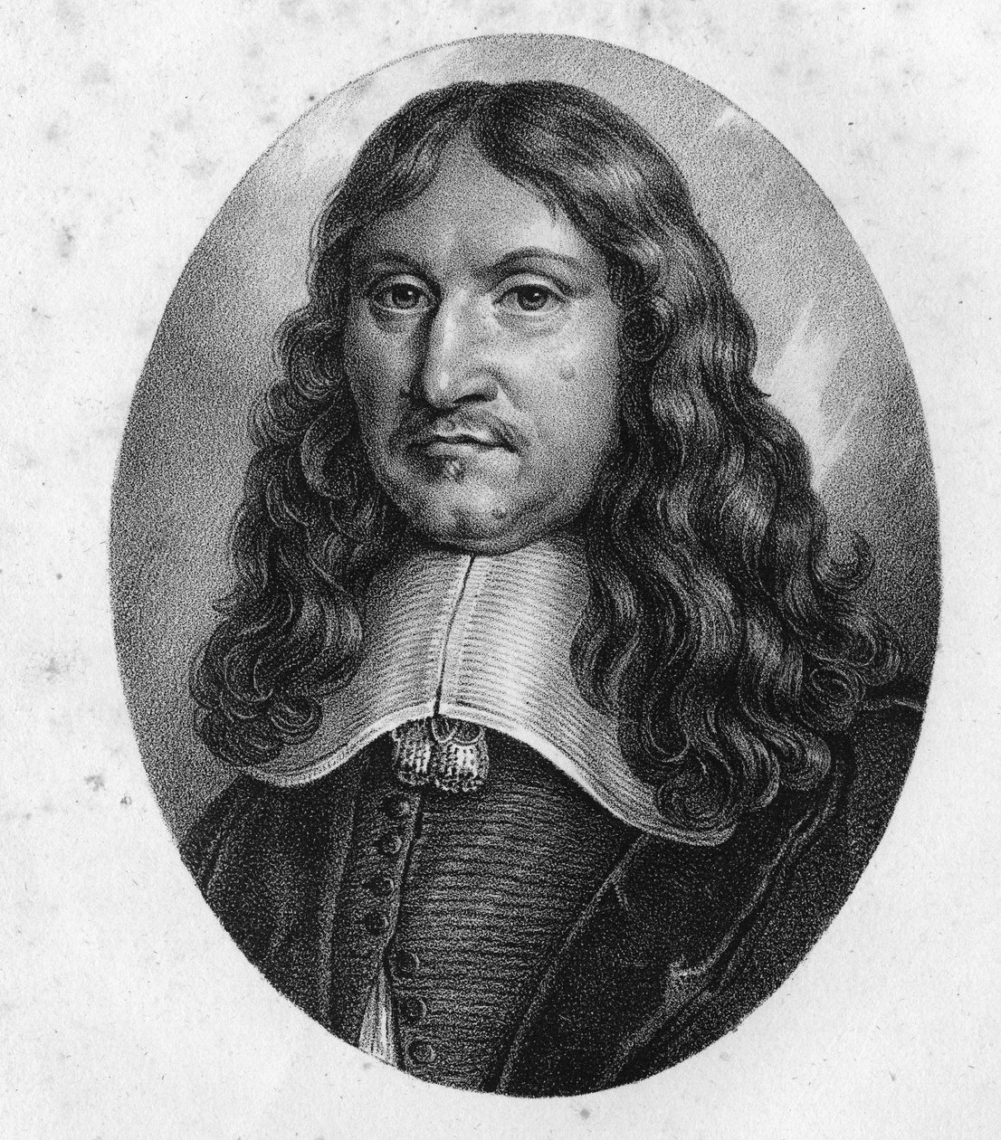 فرانسوا أوديس دي ميزيراي مؤرخ فرنسي (1610 إلى 1683). بواسطة فنان غير معروف