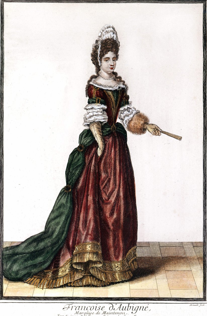 Françoise d'Aubigné ، ماركيز (مدام) دي ماينتينون (نيور بواسطة فنان غير معروف