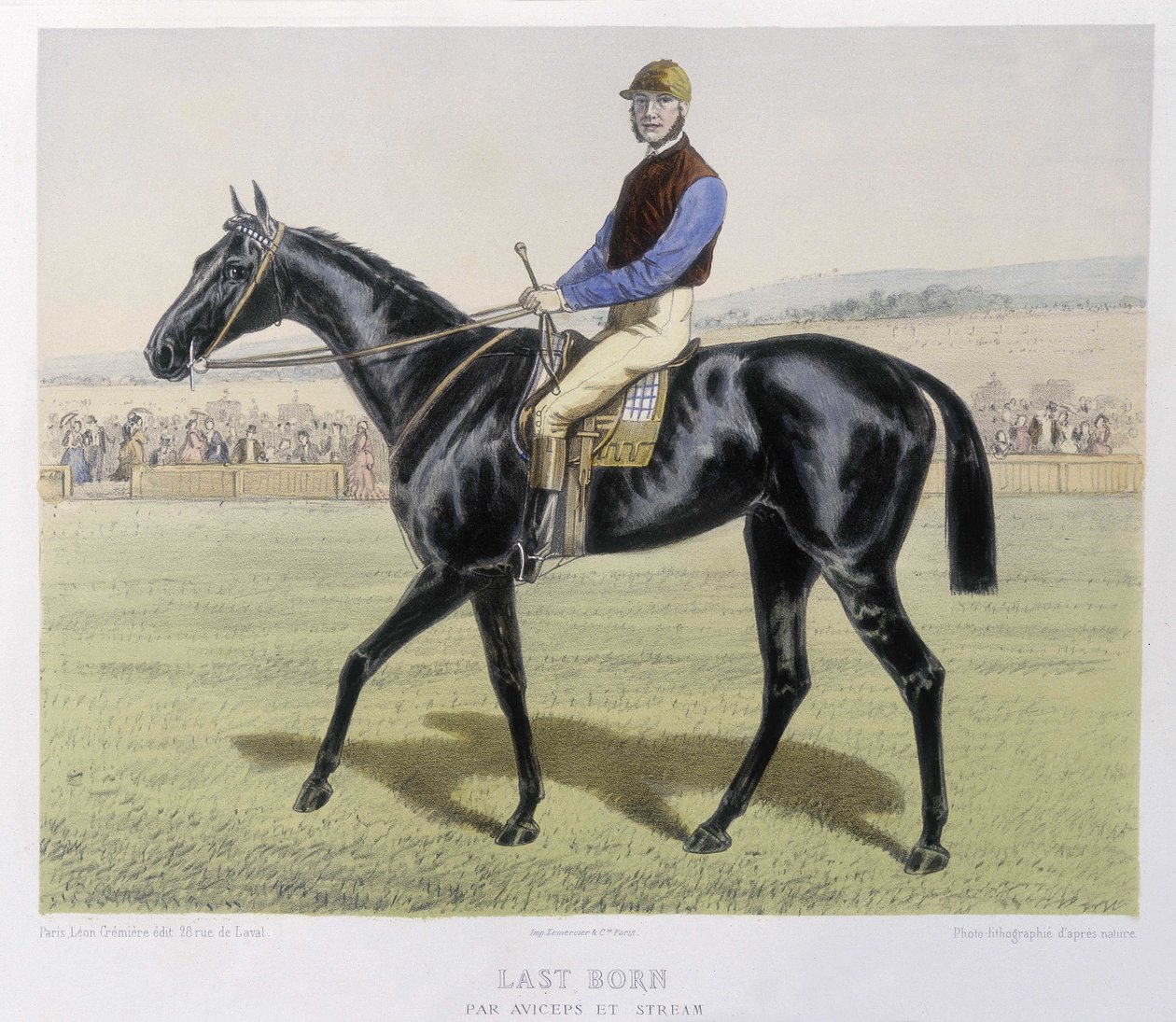 Horseback riding: Last born - in “” the Centaure”” بواسطة فنان غير معروف
