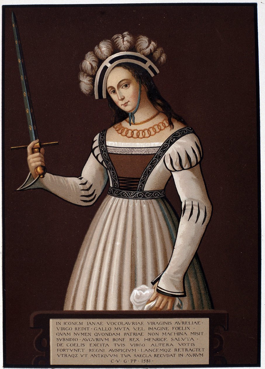 جين لا مايد ، بالسيف - في "" Jeanne d