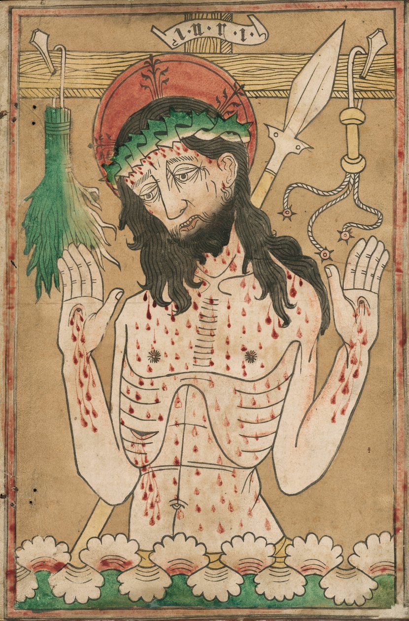 رجل الاحزان بواسطة فنان غير معروف
