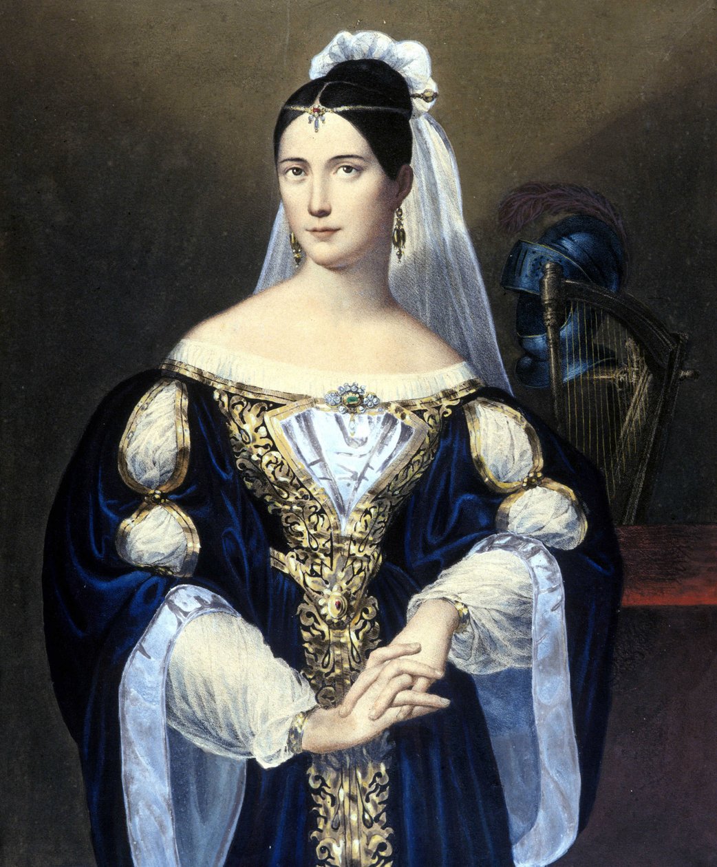 ماريا دي لا فيليسيداد ماليبران (1808 - 1836). بواسطة فنان غير معروف