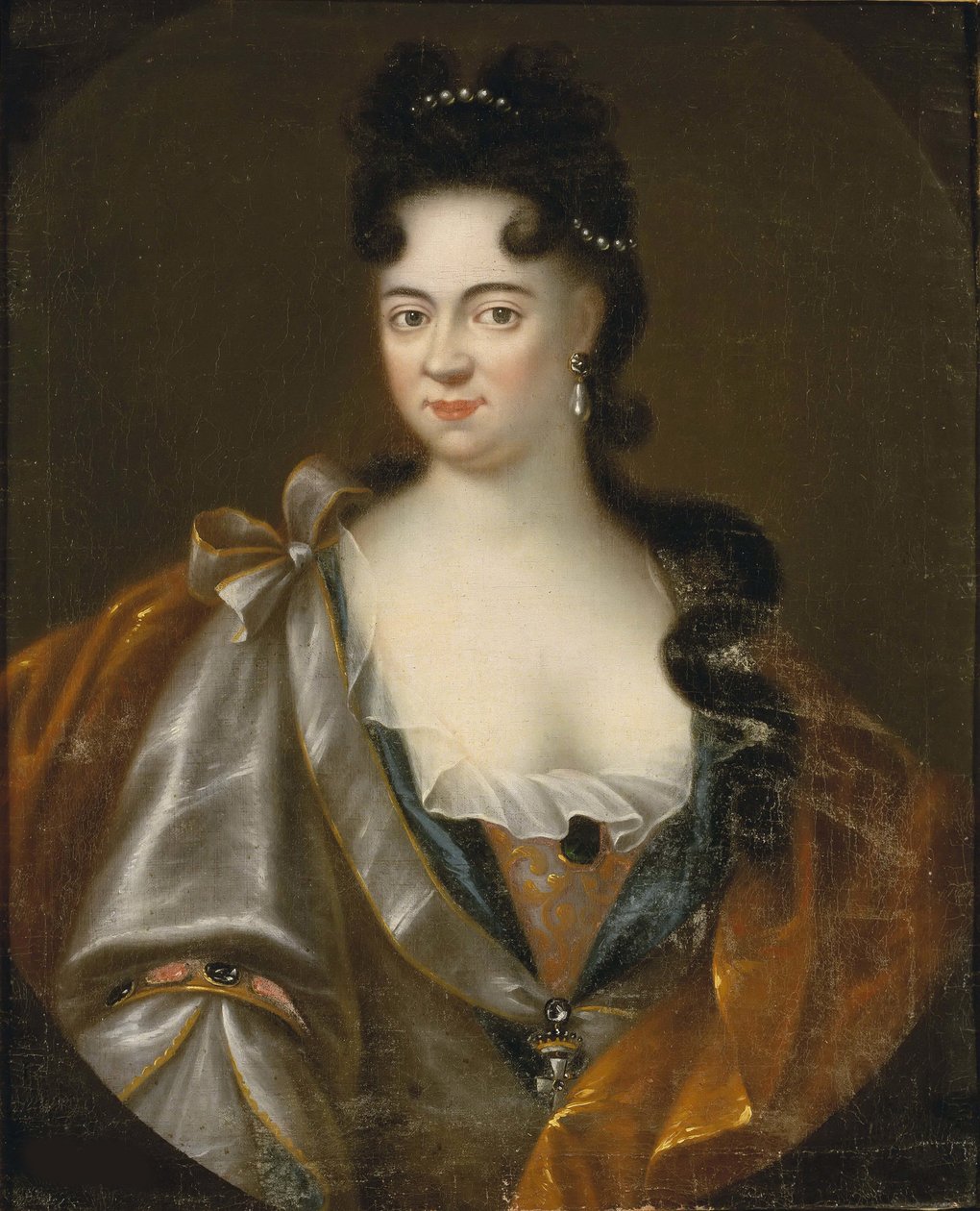 ماري أورور ، كومتيس دي كونيجسمارك - صورة للكونتيسة ماريا أورورا فون كونيجسمارك (1662-1728) ، مجهول. زيت على قماش ، نهاية القرن السابع عشر .. متحف ستوكهولم الوطني بواسطة فنان غير معروف