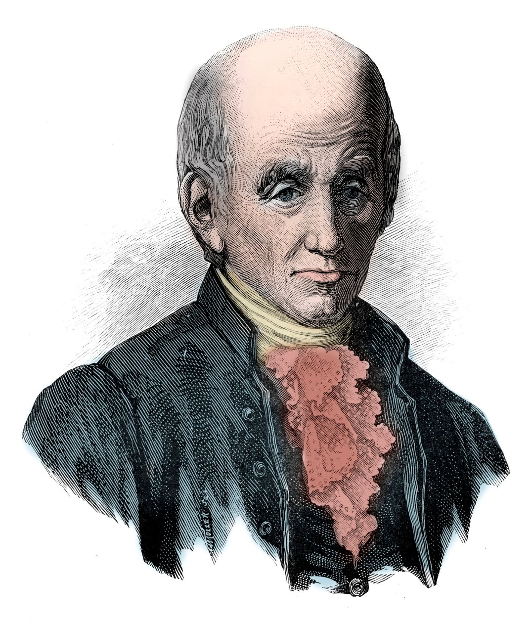 ميشيل أدانسون (1727-1806) ، عالم نبات فرنسي. بواسطة فنان غير معروف