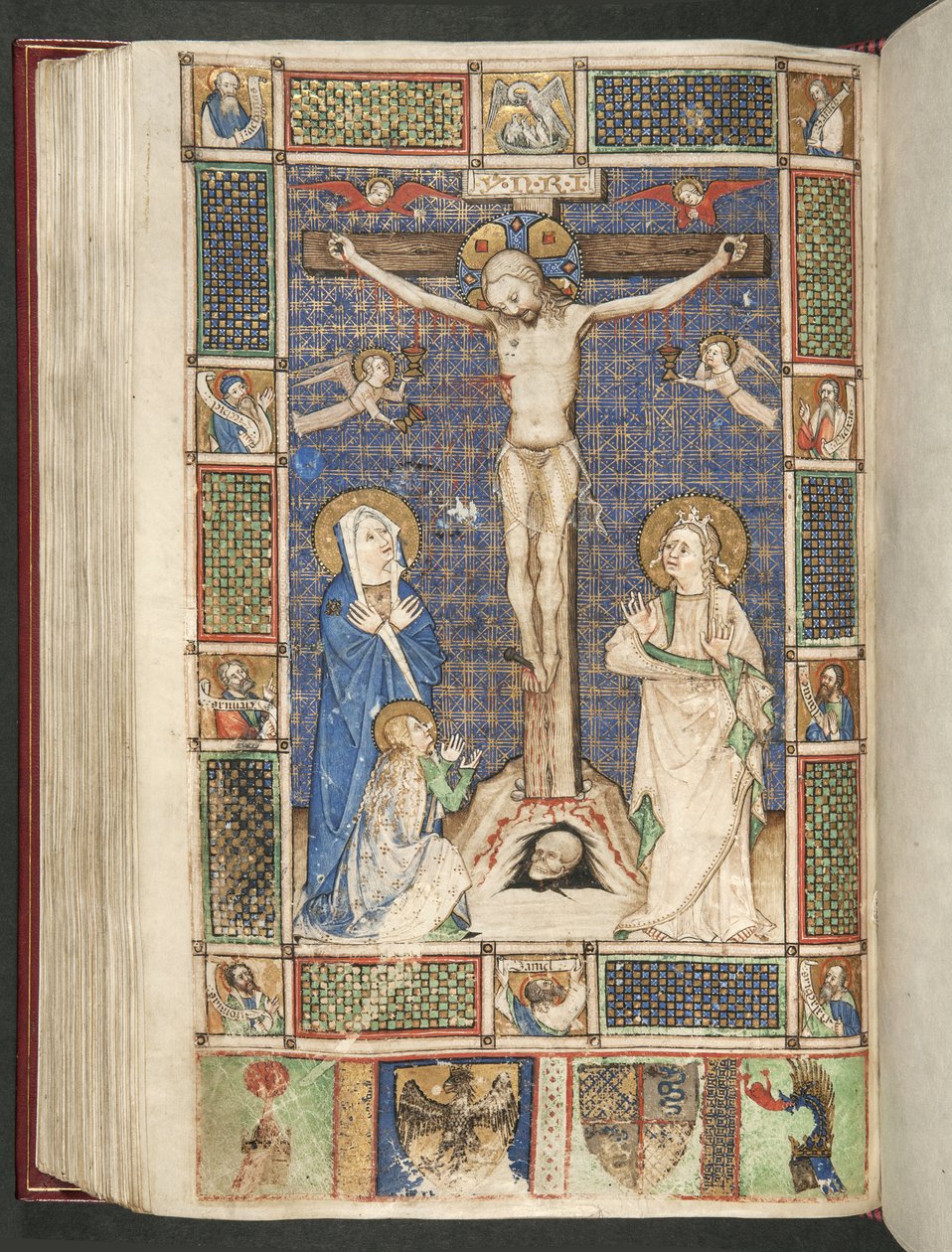 Missal of Gian Galeazzo Visconti, page 156 v بواسطة فنان غير معروف