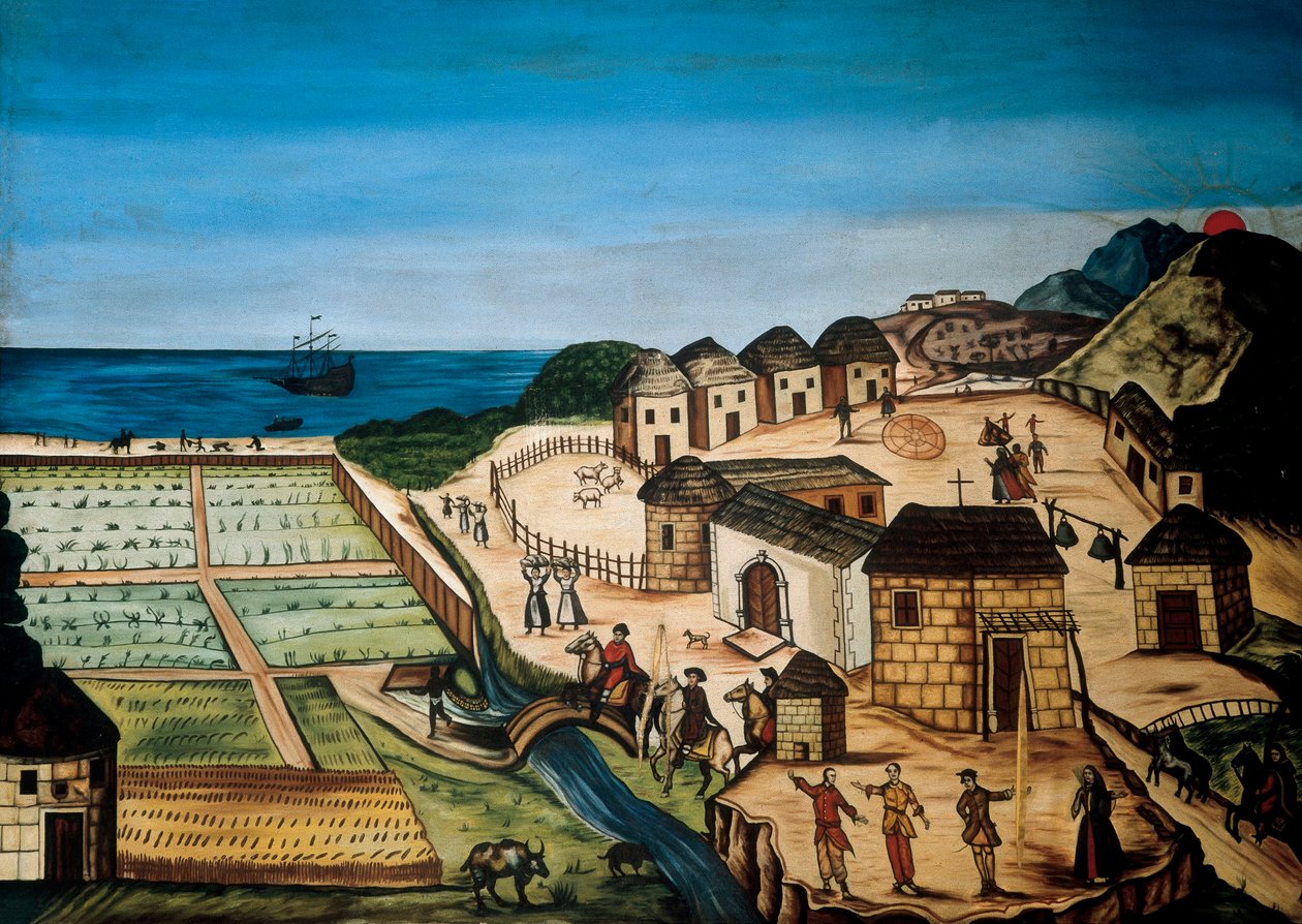 Mission San Jose del Cabo ، نائب مملكة المكسيك بواسطة فنان غير معروف