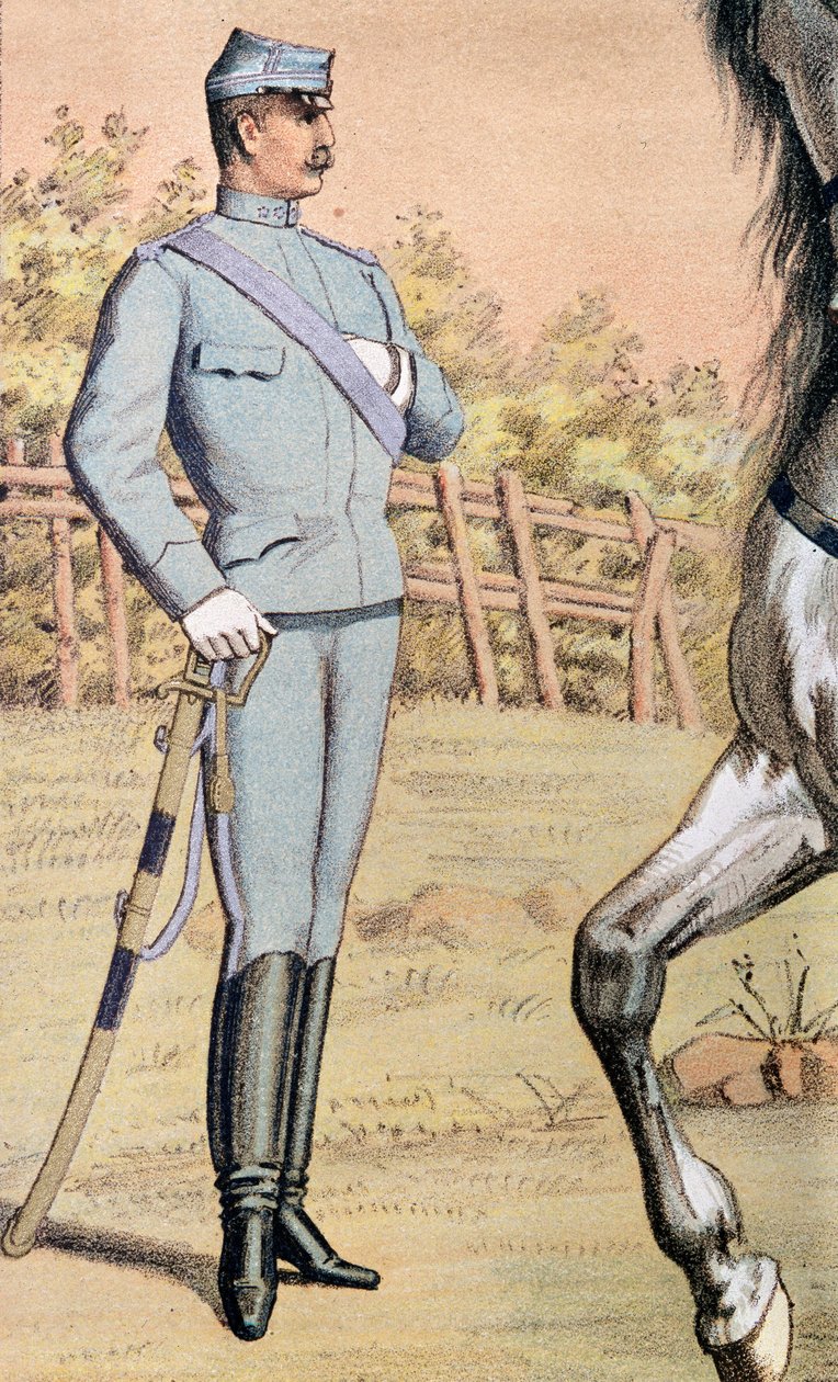 Officer of the Corpguard of the King of Sweden بواسطة فنان غير معروف