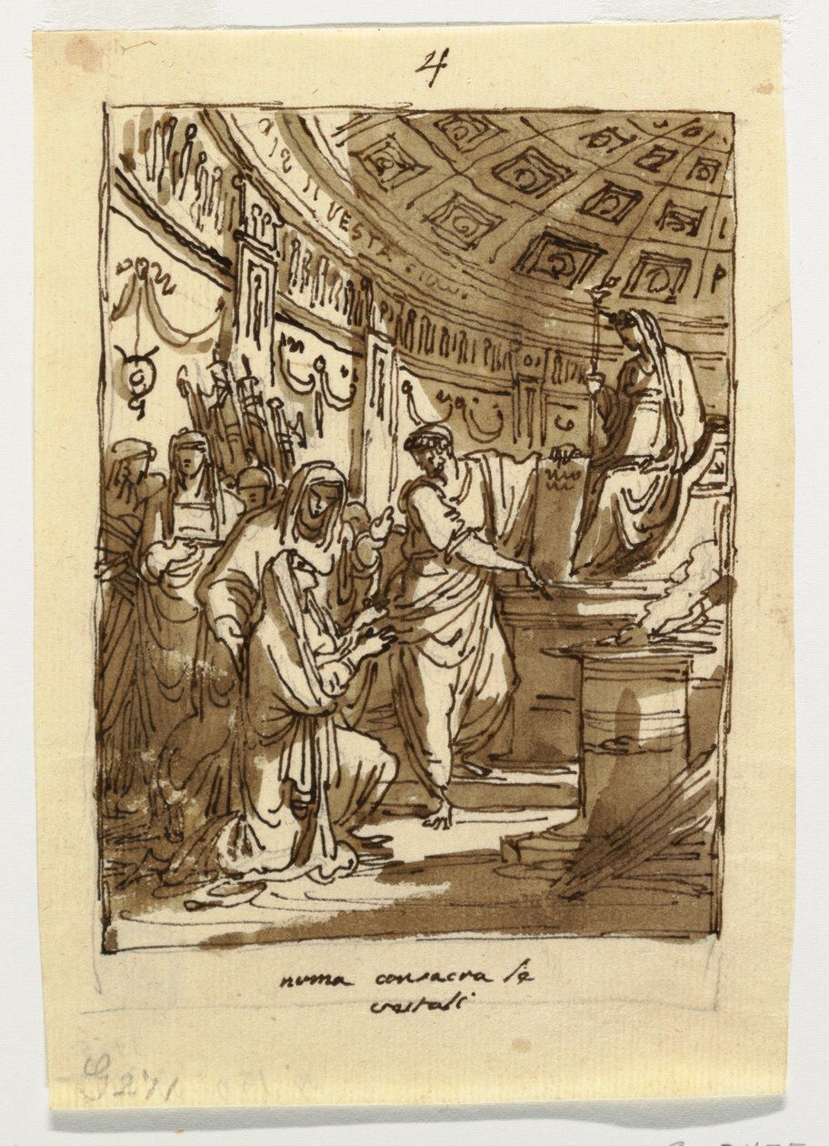 Palazzo Milzetti، Faenza؛ بواسطة فنان غير معروف
