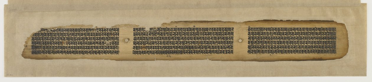 Parinirvana بوذا ، من مخطوطة Prajnaparamita بواسطة فنان غير معروف
