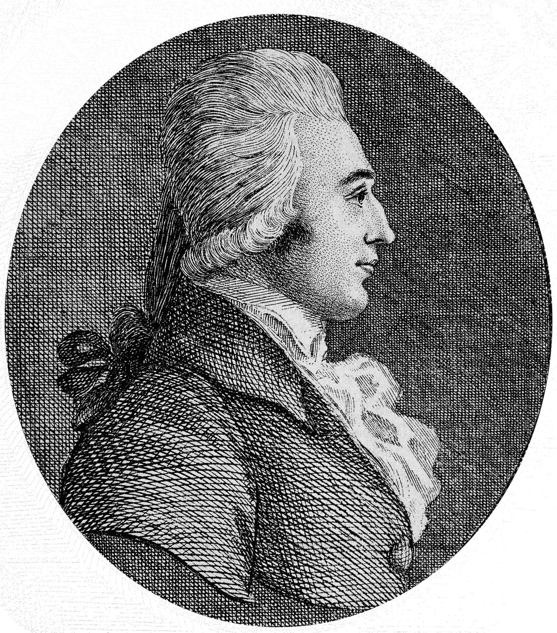 Paul Wranizky (Wranitzky) الملحن وعازف الكمان والقائد التشيكي - بافل فرانيكي (1756-1808) ، ملحن وعازف كمان تشيكي بواسطة فنان غير معروف