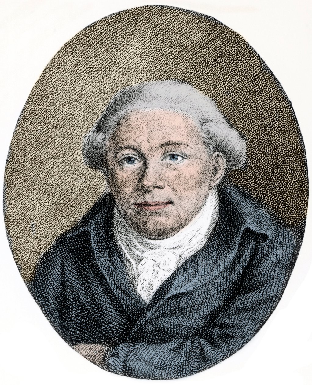 بورتريه جورج كريستوف ليشتنبيرج (1742-1799) عالم ألماني ، كاتب ساخر ، ومحب للغة الإنجليزية - نقش - بواسطة فنان غير معروف
