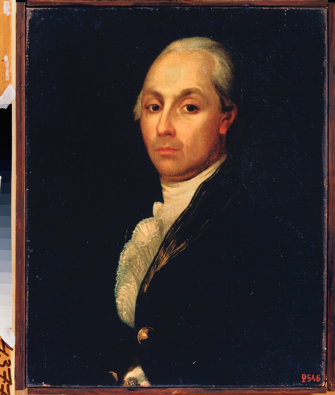 صورة للكاتب ألكسندر راديشيف (راديشيف) (1749-1802). لوحة مجهولة ، زيت على قماش ، قبل عام 1790. الفن الروسي بواسطة فنان غير معروف