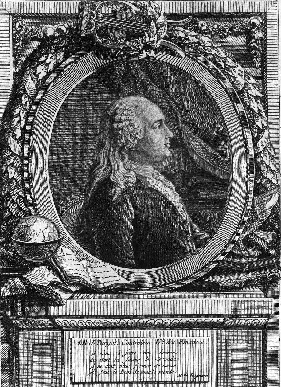 صورة آن روبرت جاك تورجوت (1727-1781) ، بارون دي لولن ، رجل دولة فرنسي. بواسطة فنان غير معروف