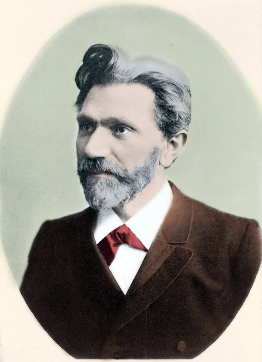صورة لأوغست بيبل (1840-1913) ، سياسي ألماني. بواسطة فنان غير معروف