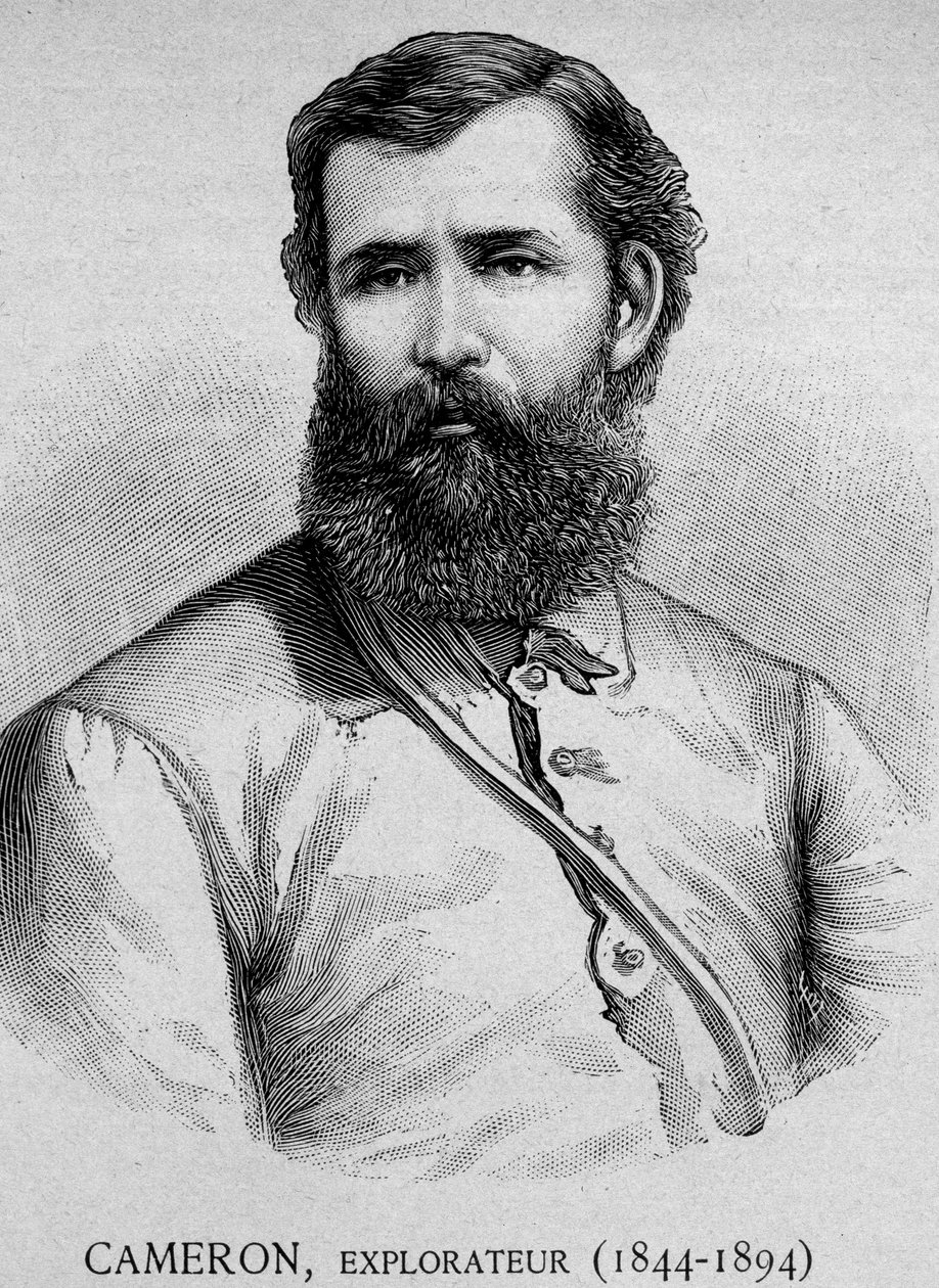 صورة لكاميرون ، إكسبلورر (1844 - 1894) - جراف. القرن ال 19 بواسطة فنان غير معروف
