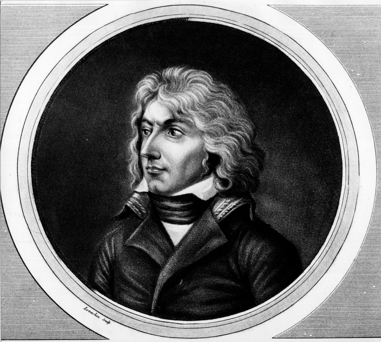 Portrait of Charles Jean - Baptiste Bernadotte (1763-1844), marechal of France, King Charles XIV of Sweden and Norway. engraving in “” Complete collection of historical paintings of the French revolution, in three volumes.”” 1804. بواسطة فنان غير معروف