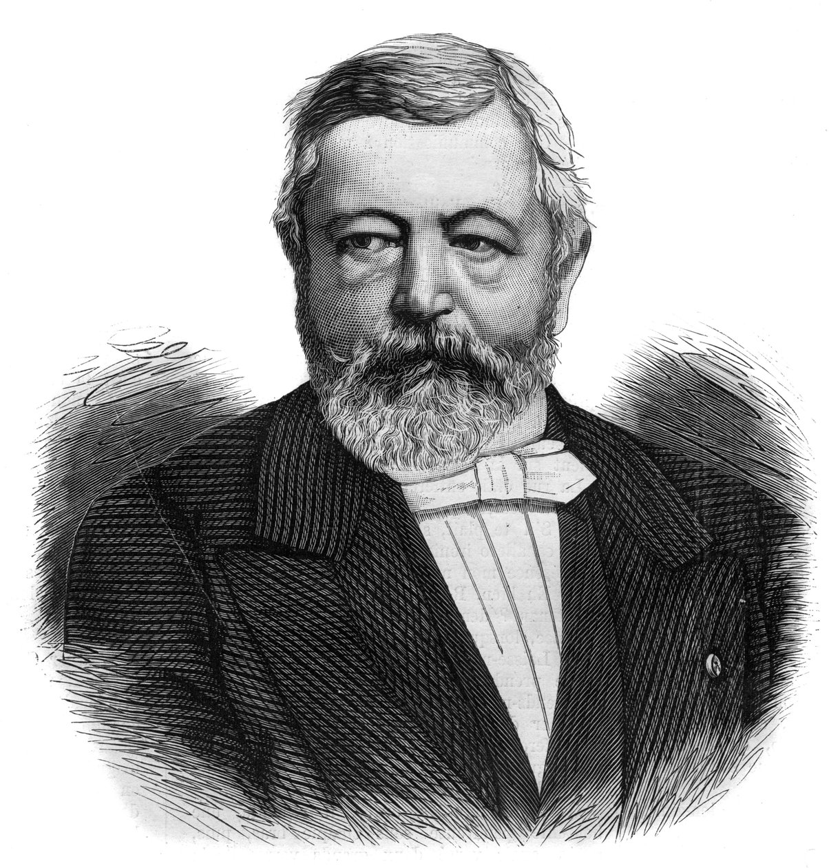 صورة تشارلز دي كيرشوف بواسطة Denterghem (1819-1882) مهندس بلجيكي وسياسي ليبرالي بواسطة فنان غير معروف