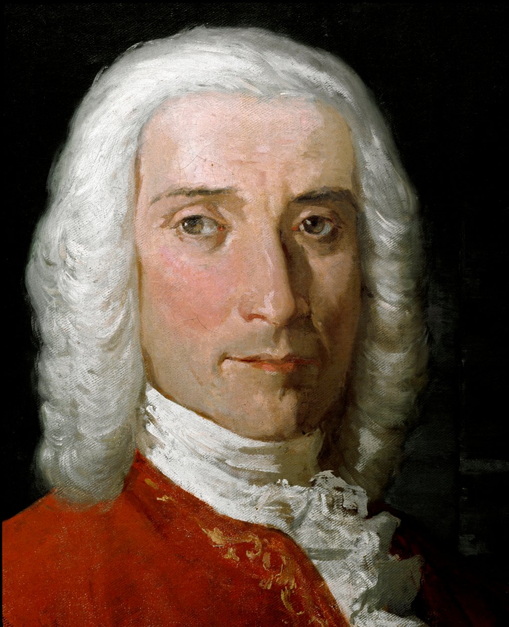 Portrait of Domenico scarlatti (1685-1757), Italian composer. Anonymous painting of the 18th century. Napoli, Conservatorio di Musica San Pietro a Majella. بواسطة فنان غير معروف