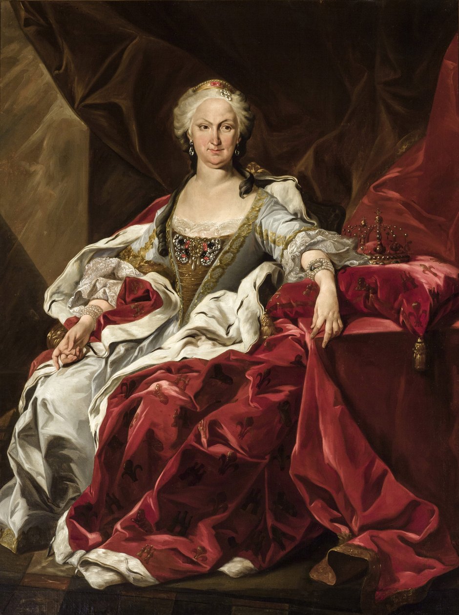 صورة إليزابيث فارنيزي (1692-1766) بواسطة فنان غير معروف