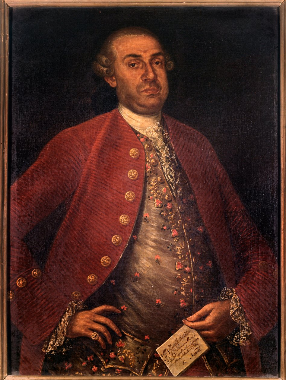 Portrait of Gennaro Manna, italian composer (painting بواسطة فنان غير معروف
