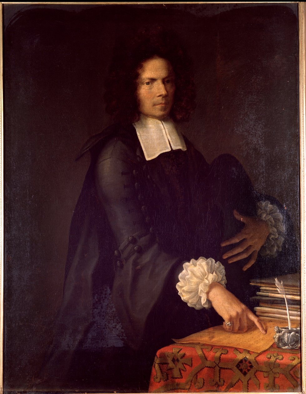 Portrait of Giovanni Paolo Colonna, Italian composer and organist (painting بواسطة فنان غير معروف