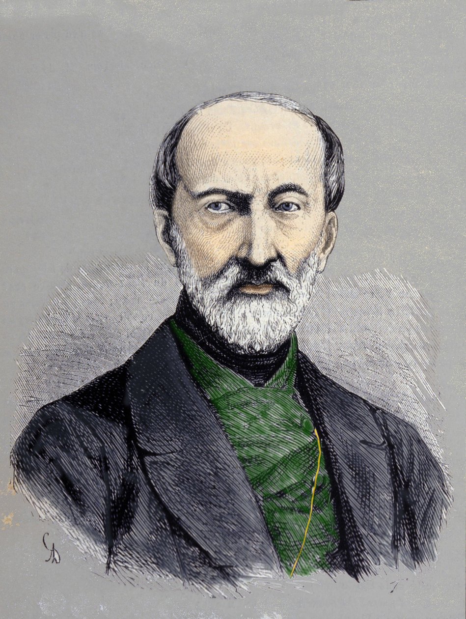 صورة جوزيبي مازيني (1805 أو 1808-1872). بواسطة فنان غير معروف