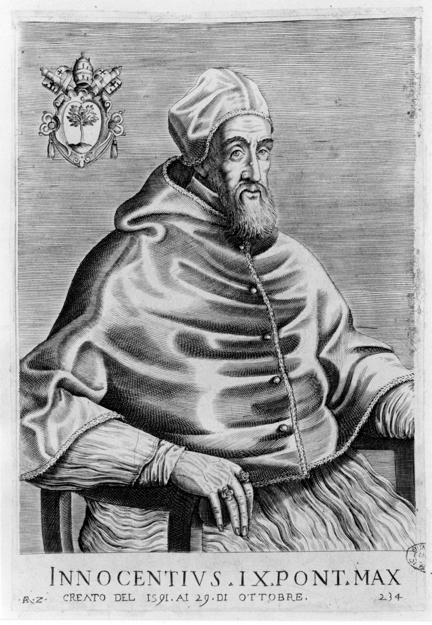 صورة الأبرياء التاسع (1519 - 1591). بواسطة فنان غير معروف