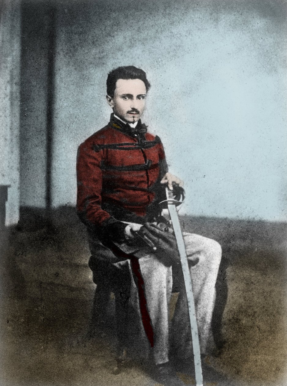 صورة للكاتب والوطني الإيطالي إيبوليتو نييفو (1831-1861). بواسطة فنان غير معروف