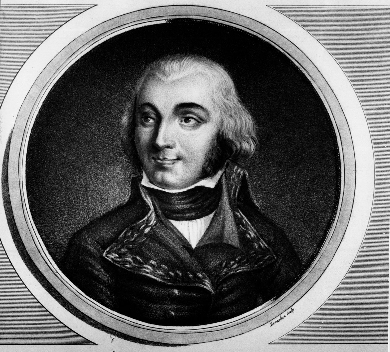 Portrait of Jean Baptiste, Count Jourdan, marechal of France (1762-1833). Engraving in “” Complete collection of historical paintings of the French revolution, in three volumes.””” 1804. بواسطة فنان غير معروف