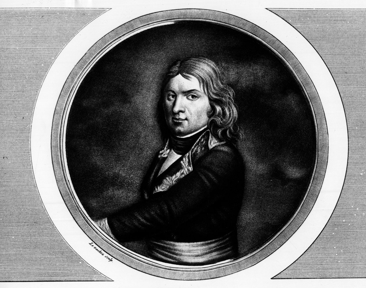 صورة لجان إتيان شامبيونيه ، الجنرال فرانسيس (1762-1800). نقش في "" مجموعة كاملة من اللوحات التاريخية للثورة الفرنسية ، في ثلاثة مجلدات. "" 1804. بواسطة فنان غير معروف