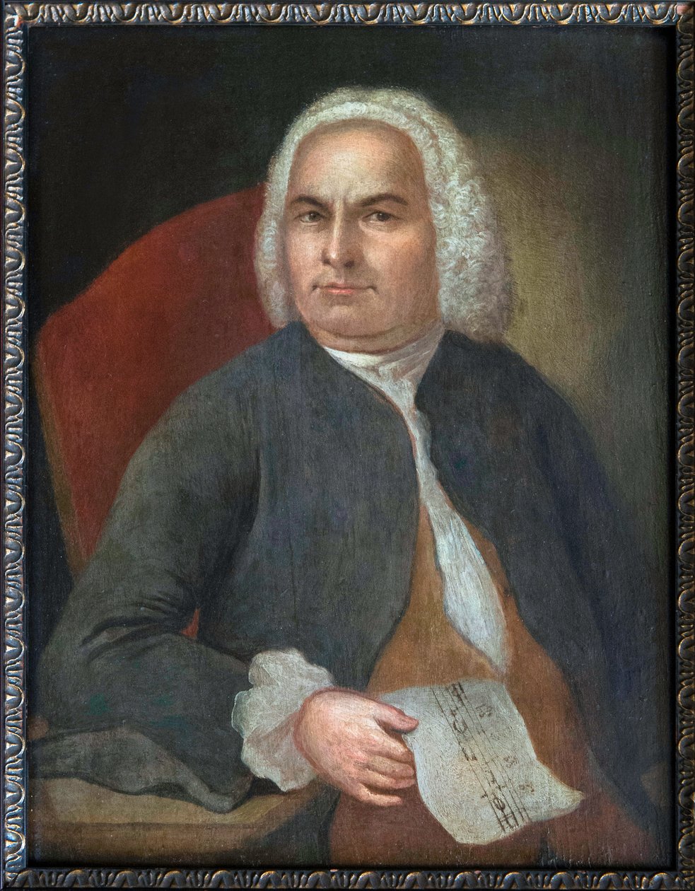 صورة يوهان سيباستيان باخ - يوهان إيمانويل جوبل (1720-1759). زيت على قماش ، قبل 1754. Bachhaus Eisenach بواسطة فنان غير معروف