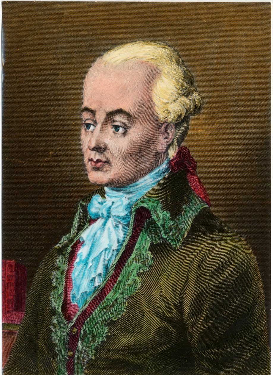 صورة لوك دي كلابير ، ماركيز دي فوفينارج (1715 - 1747) ، عالم أخلاقي فرنسي. نقش القرن الثامن عشر. مجموعة خاصة. بواسطة فنان غير معروف